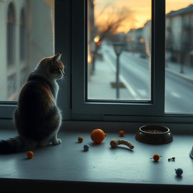 Why do cats abandon their owners?